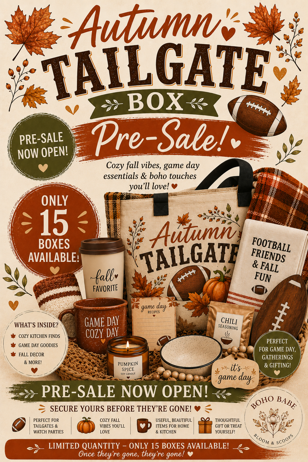 Autumn Tailgate Box - August