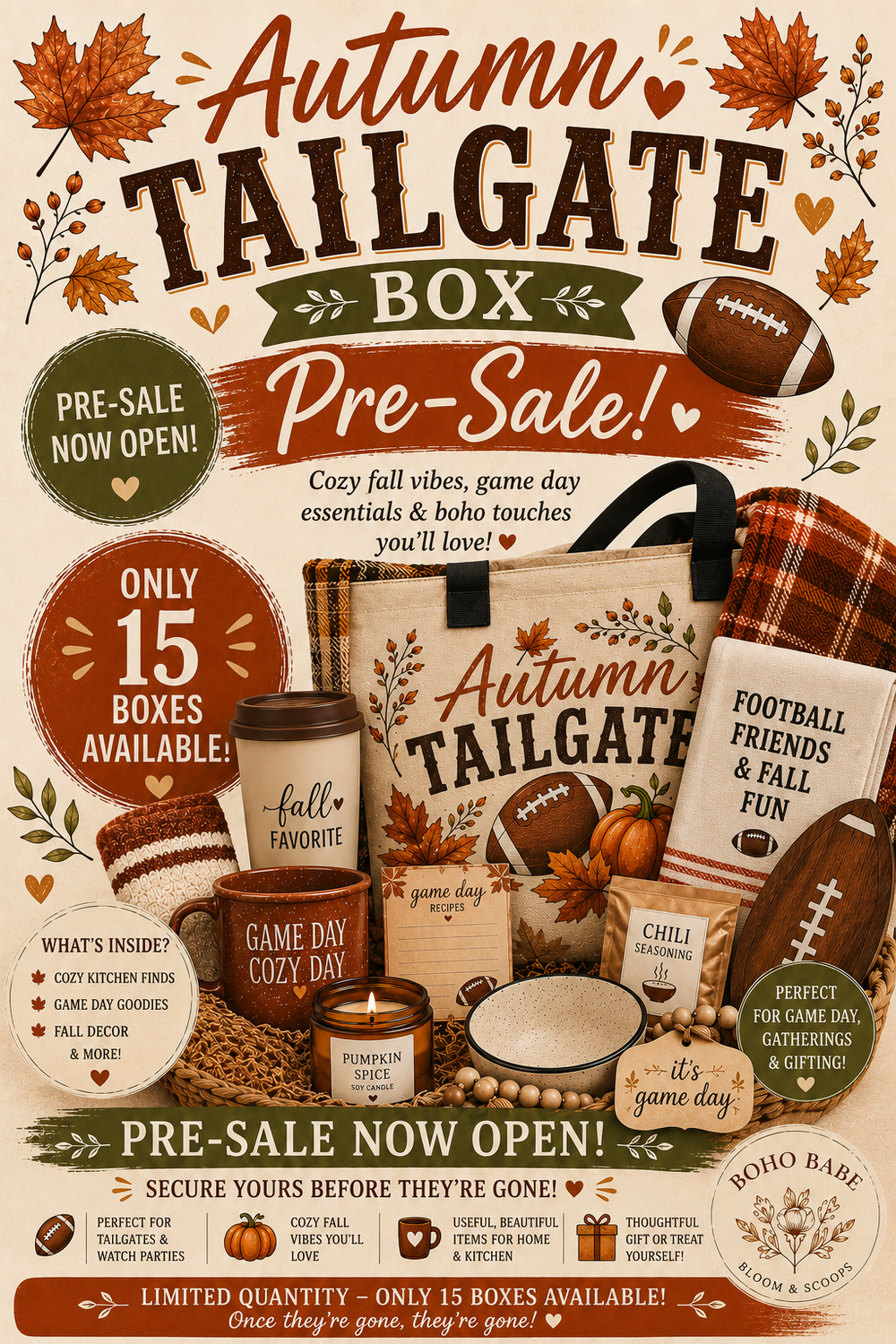Autumn Tailgate Box - August